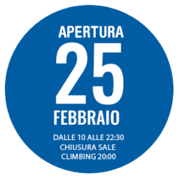 apertura 25 febbraio